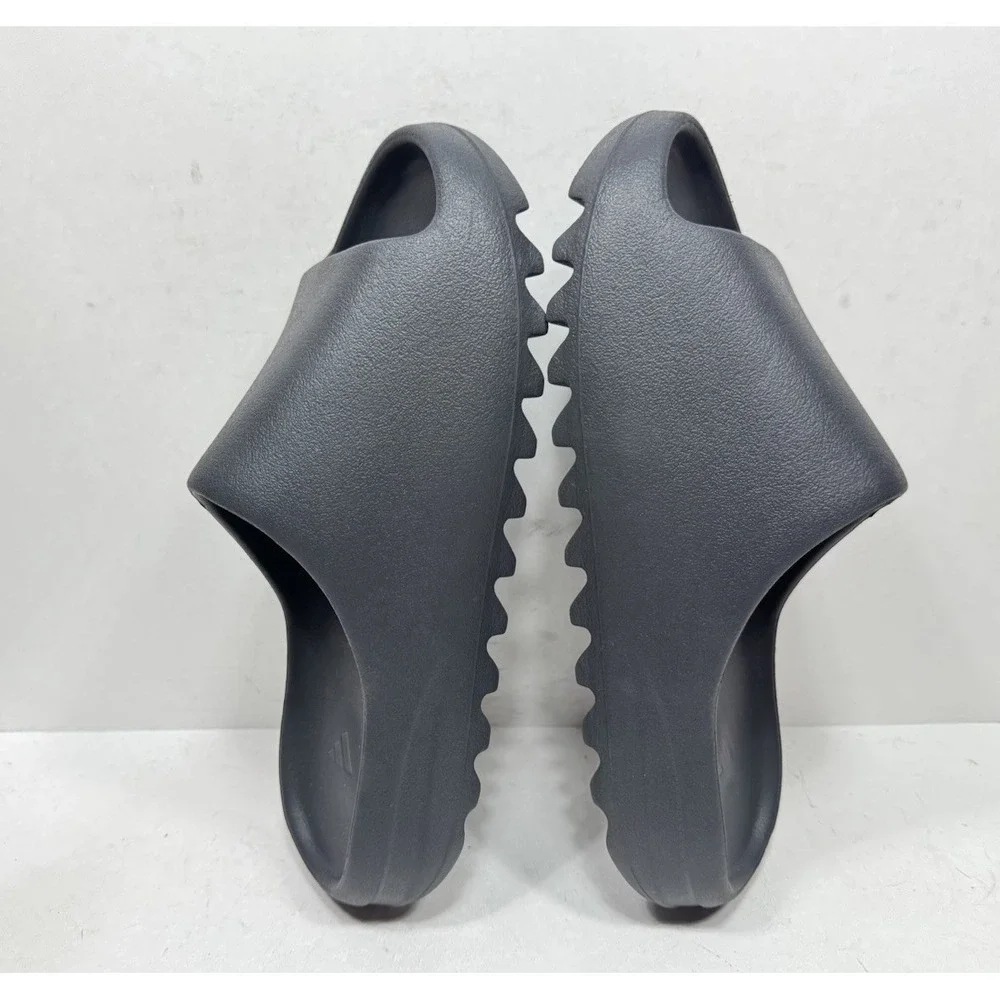 Adidas Yeezy Slides Dark Onyx ID5103 Men's Size 10 Sandals Slip On
